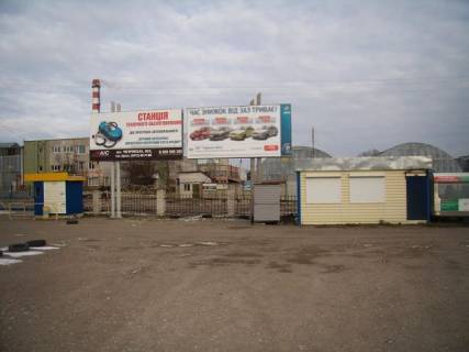Билборд A в Черкассах, 6x3  Якубовського вул., Авторинок (лівий) (300 м.до "Comfy") фото 1