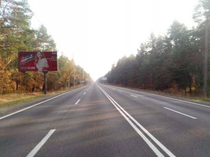 Білборд, Бігборд (Борд)  B у Києві Столичное шоссе ( на Обухов, поворт на коттеджный городок "Золотые ворота" ) Фото 1