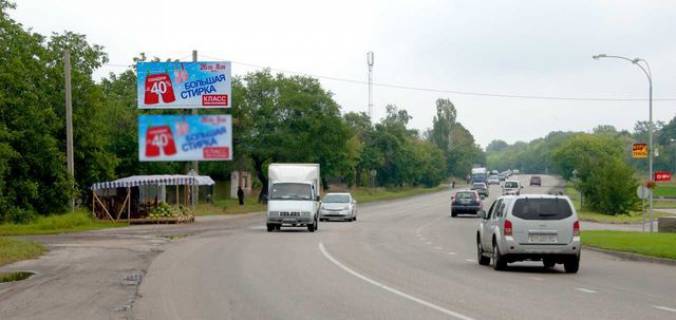 Билборд B в Высоком, 6x3  Траса Харків - Сімферополь - АЗС  "Хадo Petrol"  в'їзд, (низ) фото 1