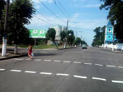 Билборд B в Житомире, 6x3  Победы пр., 89 (200м до Приват Банка, Новая Почта) фото 1