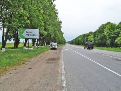 Билборд B в Кам'янках, 6x3  Траса Львів - Тернопіль - Хмельницький (виїзд з Хмельницького) фото 1