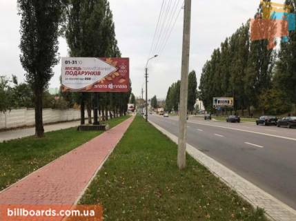 Билборд B в Ровно, 3х6  м. Рівне вул. Шухевича 18, неподалік автозаправки “OKKO”. фото 1
