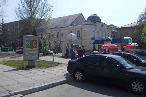 Білборд, Бігборд (Борд)  A у Миколаєві, 3х6  ул. Суворова/ ул. Коммунаров Фото 1