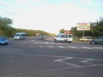 Билборд A в Николаеве, 3х6  Николаевское шоссе ( р-н поворота с объездной) фото 1