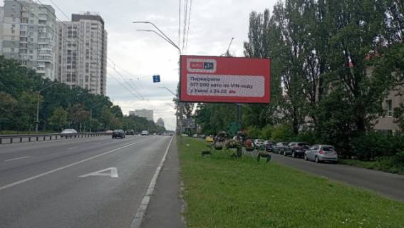 Video Billboard A in Kyiv, 6x3  Berestejs'kij (Peremogi) prospekt, 118  (ruh do centru, livoruc) - 298587 scheme