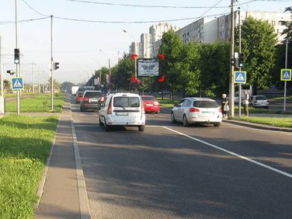Скроллер A в Львове, 2.3x3.14  пр. Черв. Калини (навпроти буд. 57, біля переходу ), - 570102 фото 1