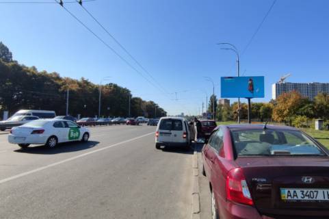 Видеоборд A в Киеве, 6x3  Глушкова Академіка проспект (ст. m. "Виставковий центр") - 376169 схема