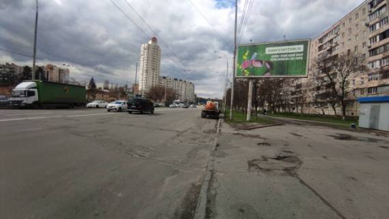 Призма A в Киеве, 6x3  Полярна, 7 (АТБ-Маркет), після 100 метрів руху від проспекту Маршала Рокосовського до площи Т.Шевченка - 27406 схема