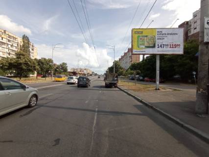 Билборд A в Киеве, 6x3  Рейгана (Драйзера) вул., 11 схема