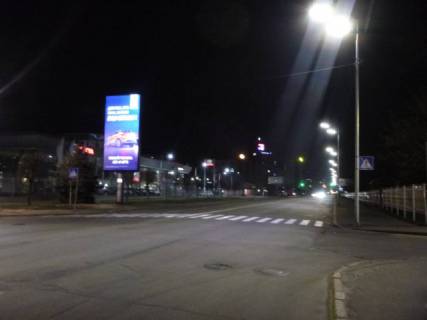 Бэклайт B в Львове, 8м х 4м  Харківське шосе, 179  (біля Автосалону ТОЙОТА) схема