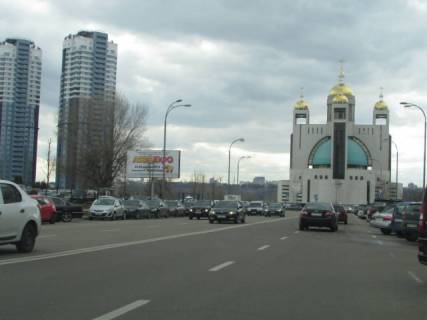 Билборд B в Львове, 3м x 6м  Микільсько-Слобідська, 4-В (Міжнародний Виставковий Центр) схема