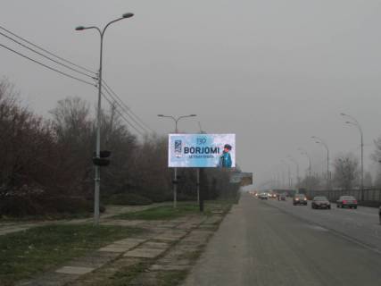 Видеоборд A в Киеве, 6x3  Броварський проспект, М"Гідропарк", рух в напрямку лівого берегу, ліворуч - 27311 схема