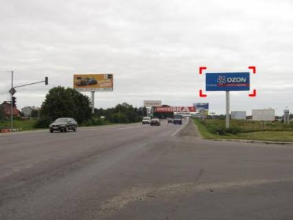Билборд A на трассах Львовской области, 12x5  вул. Городоцька, 302 (біля ТЦ "Епіцентр", с. Зимна Вода) фото 1