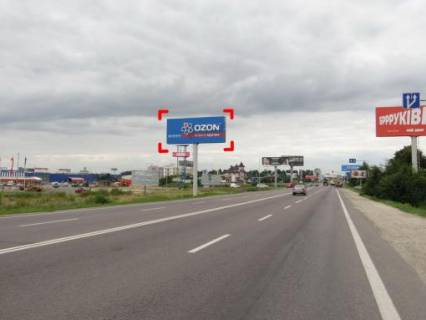 Білборд, Бігборд (Борд)  B на трасах Львівської області, 12x5  вул. Городоцька, 302 (біля ТЦ "Епіцентр", с. Зимна Вода), Фото 1