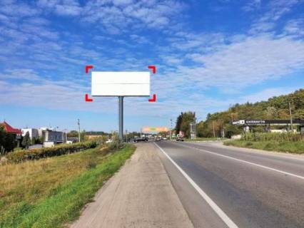 Билборд B в трасах Львова, 12x5  с. Пасіки-Зубрицькі (на Бібрку) фото 1