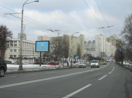 Скроллер B в Львове, 2,32м х 3,14м  Голосіївський проспект (40-річчя Жовтня) / Ужгородський провулок - 486177 схема