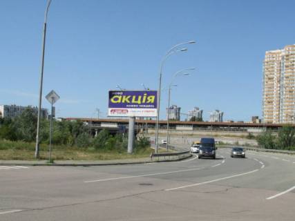 Билборд B в Львове, 3м x 6м  Сортувальна / Канальна, рух до Дарницького шосе, ліворуч схема