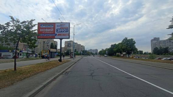 Билборд B в Львове, 3м x 6м  Оноре де Бальзака, 42/20 (біля супермаркету "Фора") схема