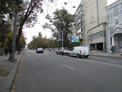 Скроллер A в Киеве, 3.14x2.32  Юрія Іллєнка (Мельникова), 18 / Герцена (світлофор) - 196001 схема