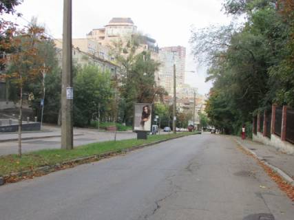 Ситилайт A в Киеве, 1.2x1.8  Гетьмана Павла Скоропадського (Льва Толстого), 25/18 (на розподілювачі) схема