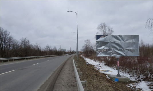 Билборд A в Пустомытах, 6x3  Автодорога Львів-Пустомити, виїзд з м.Пустомити, лівий фото 1