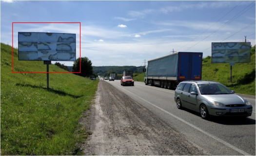 Билборд B в трасах Львова, 6x3  Траса М-06 Київ-Чоп, с.Чишки, лівий фото 1