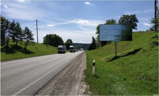 Билборд A на трассах Львовской области, 6x3  Траса М-06 Київ-Чоп, с. Соснівка, правий фото 1