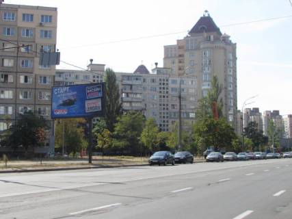 Билборд B в Львове, 3м x 6м  В.Івасюка (Героїв Сталінграду) проспект, 30 схема