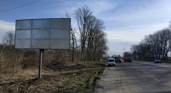 Билборд B на трассах Львовской области, 6x3  Траса М-06, Львів-Київ, с.Дубляни, виїзд з м. Львів фото 1