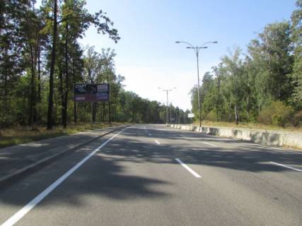 Билборд B в Львове, 3м x 6м  Велика Кільцева дорога, за 4800 метрів руху до вул. Городська, від  Мінського шосе, ліворуч схема