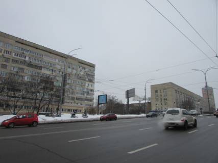Скроллер B в Львове, 2,32м х 3,14м  Лесі Українки бульвар, 36В  (після  100 метрів руху від Печерського мосту) - 485293 схема