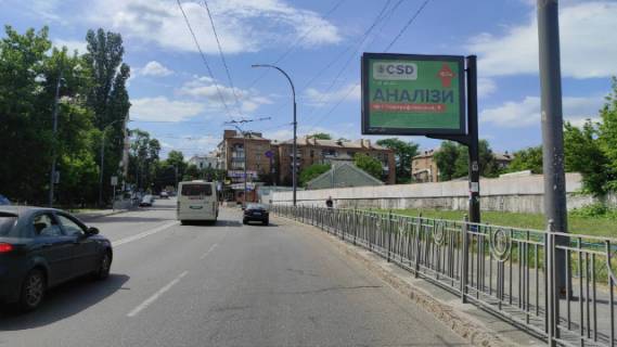 Скроллер A в Киеве, 3.14x2.32  Івана Огієнка, 2 (Лукашевича)  рух до Повітрофлотського проспекту - 195675 схема