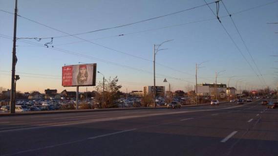 Билборд B в Львове, 3м x 6м  Рейгана (Драйзера) 34-51/ Оноре де Бальзака, (світлофор) схема