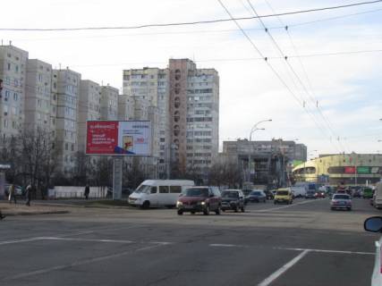 Билборд B в Львове, 3м x 6м  Героїв Дніпра, 32 схема