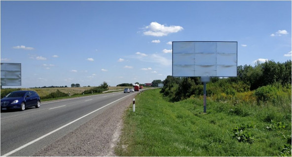 Billboard A in Lviv route, 6x3  Trasa M-06 Kiiv-Cop, Ob'izna doroga z Kieva pisla Gamaliivki, pravij Photo 1