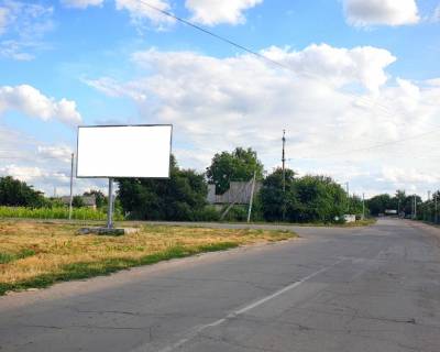 Білборд, Бігборд (Борд)  B у Бердянську перехрестя Олександрівське шосе та вул. Гагаріна Фото 1