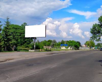 Билборд B в Каневе, 3х6  вулиця Енергетиків (на розі з вулицею Гетьмана Михайла Дорошенка) фото 1