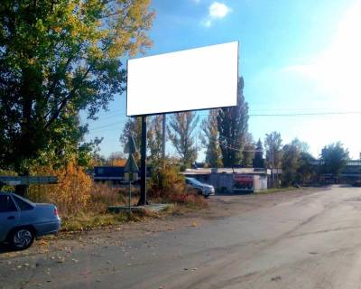Билборд B в Покровск (Красноармейск) вул.Шмідта, 3 в районі магазину "Застройщик" фото 1