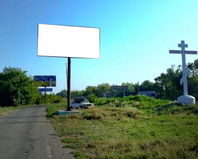 Billboard B in Kramatorsk, 3х6  st. Oleksi Tihogo (st.Ordzonikidze), viizd na Slov'ans'k Photo 1