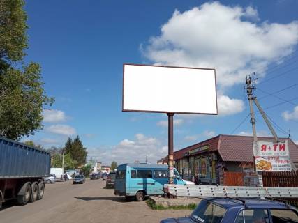 Билборд A в Пятихатках, 3х6  на узбіччі 11-го провулку (район Центрального ринку) фото 1