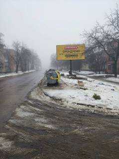 Білборд, Бігборд (Борд)  A у Карлівці вул.Незалежності (60-річчя Жовтня) в районі котельні №1 Фото 1