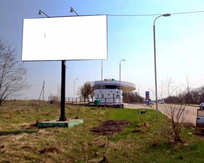 Билборд B в Бердянске вул. Танкістів, виїзд з Дружківки  фото 1