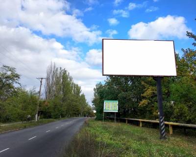 Билборд A в Днепрорудном, 3х6  вул. Нижня (у напрямку м.Енергодар) фото 1