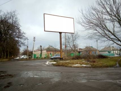 Билборд B в Бердянске перехрестя вул.Авангардна-вул.Музейна (колишня вул. Маяковського-Першотравнева фото 1