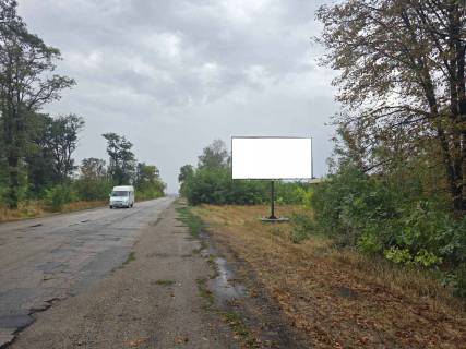 Билборд A в Бобринце, 3х6  вул. Каштанова, біля буд. №2  фото 1