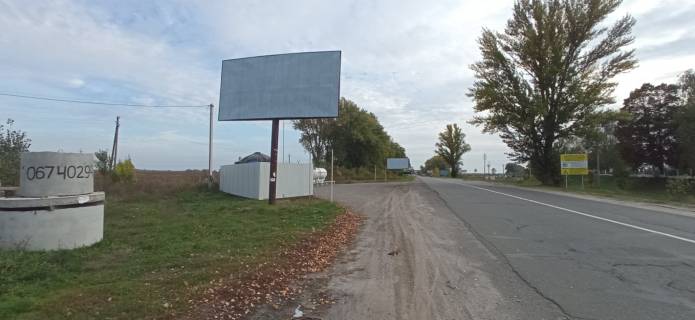 Билборд B в Борисполе, 3х6  вулиця Покровська, навпроти кладовища фото 1