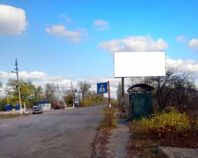 Billboard A in Toretsk (Dzerzhinsk), 3х6  kut st. Svitla / st.Persotravneva  Photo 1