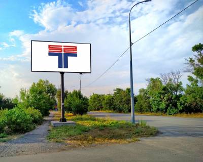 Билборд A в Бердянске пр.Східний (пр.Пролетарський), в районі будинку №10 (біля перехрестя з вул.Лізи Чайкіної) фото 1