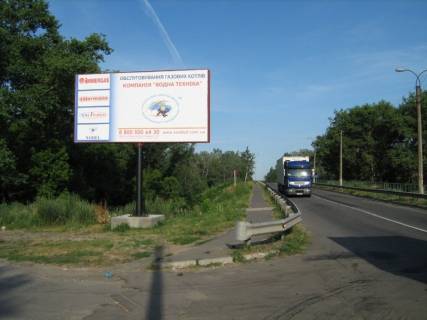Билборд A в Бердянске вул.Дніпровська (біля будинку №15) фото 1