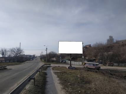 Billboard A in Kobelyaki, 3х6  st.Dniprovs'ka (bila budinku No15) Photo 1